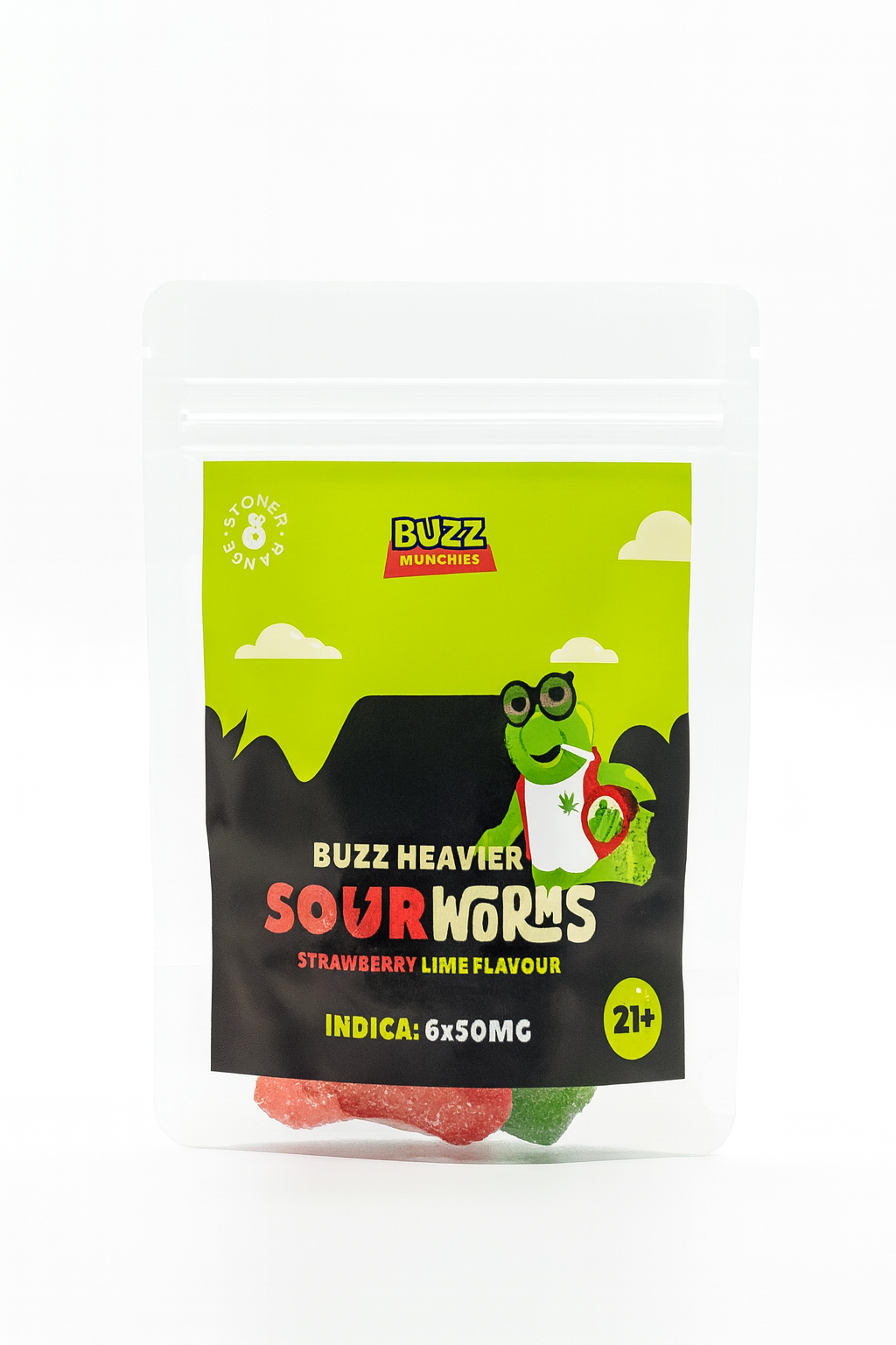 Buzz Munchies - Sour Worms